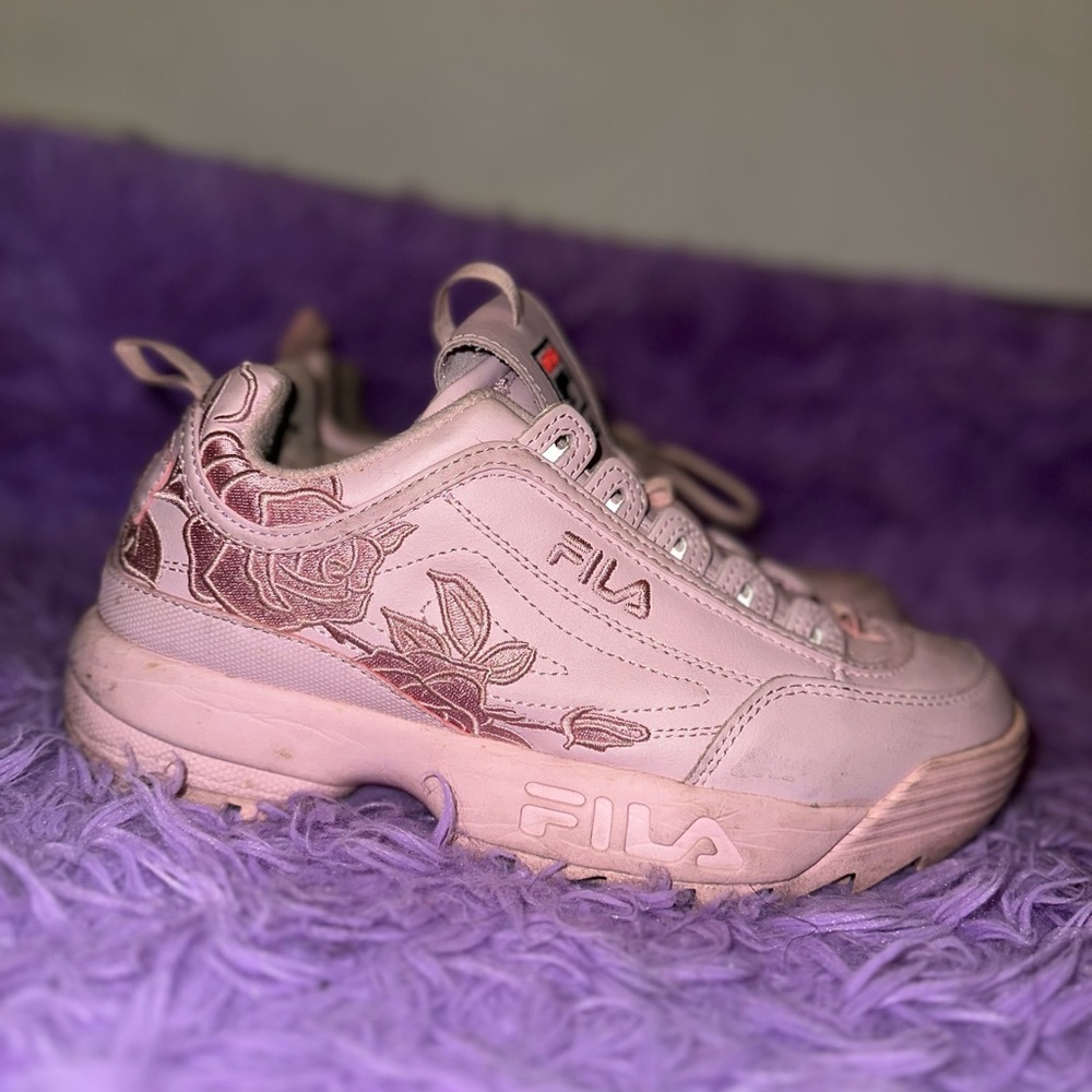 Fila Pink Chunky Sneakers